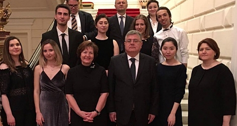 Moskova'da Türk öğrencilerin Rezidans konseri