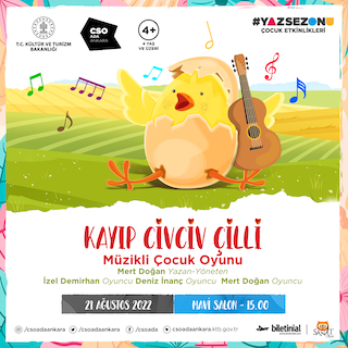 CSO Ada Ankara'da Ağustos Etkinlikleri - Haberler - www.sanattanyansimalar.com