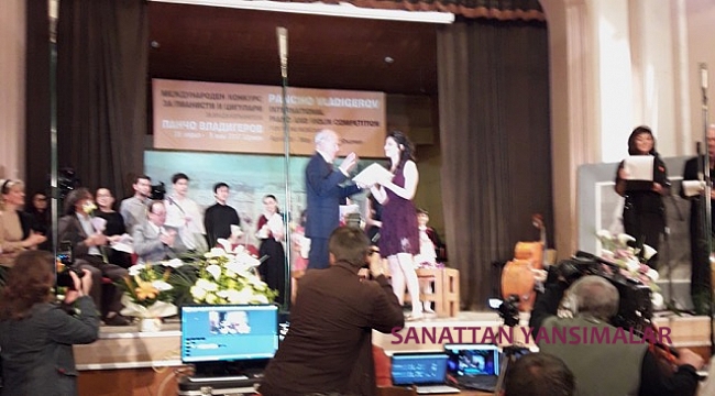 Ilgın Top, Vladigerov Yarışması'nda ikinci oldu