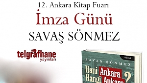 Savaş Sönmez 18 Şubat'ta kitaplarını imzalıyor