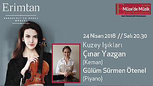 Turku Filarmoni'li Çınar Yazgan 24 Nisan'da Erimtan'da