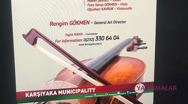 7-14 Ağustos'ta usta eğitmenler Karşıyaka'da