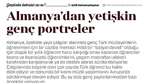 Almanya'dan Yetişkin Genç Portreler