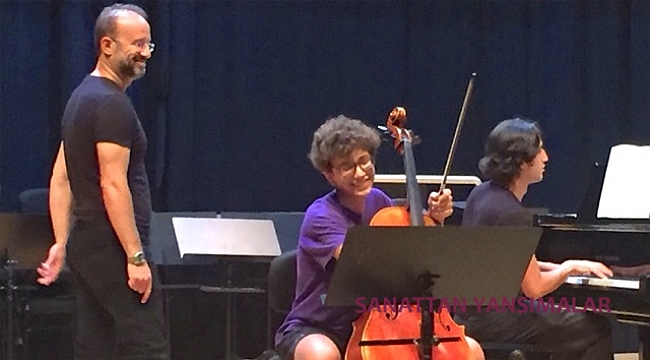 Karşıyaka'da çello ustalık sınıfı yapıldı…