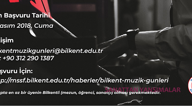 Son Başvuru tarihi 2 Kasım 2018