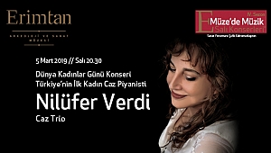 Nilüfer Verdi Caz Trio 5 Mart'ta Erimtan'da