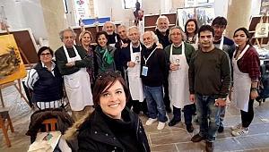 Ordu'da Resim Heykel Müzesine doğru...