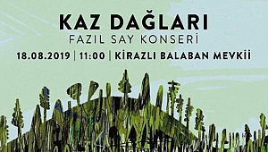 Fazıl Say'dan “doğa katiamına dur” konseri