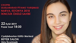 Duru Aydın CKM'de Piyano Resitali Veriyor
