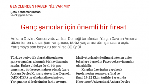 Genç şancılar için önemli fırsat