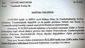 Devlet Orkestraları İçin Öneri ve Uyarılar...
