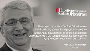 Resmi açılış 16 Ekim'de iki Dvorak eseriyle