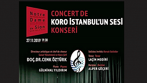 Sezonun İlk Konseri 27 Kasım'da N. D. De Sion'da