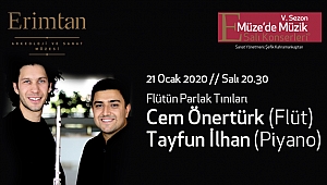 Flütün Parlak Tınıları 21 Ocak'ta Erimtan'da