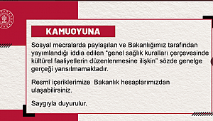 KTB Sözde Genelgeyi Yalanladı
