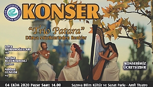 4 Ekim'de Trio Patara ilk kez Eskişehir'de