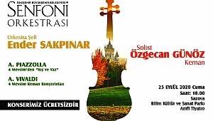 Özgecan Günöz, 4 Mevsim Konçertolarını seslendiriyor