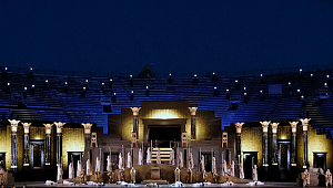 Verona'da Piyano Eşliğiyle Aida Temsili Yaptı