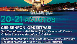 İdil Yunkuş, CRR ile Saint-Saens Çalıyor