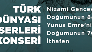 Nizamî ve Yunus Emre Anısına