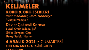 Devlet Çoksesli Korosu'ndan Orglu Konser