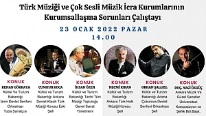 Müzik İcra Kurumlarının Kurumsallaşması Sorunu