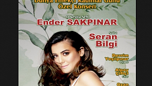 Seran Bilgi 8 Mart'ta Eskişehir'de...