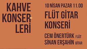 Flütist Cem Önertürk-gitarist Sinan Erşahin Süreyya'da