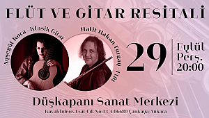 Ayşegül Koca-Halit Turgay Flüt-Gitar Resitali