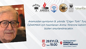 Özakman 9. Ölüm Yılında Anılıyor