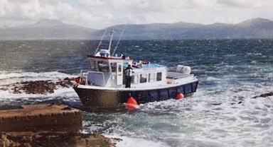 Hebridler - Staffa Adasında Bir Sonbahar Günü Fingal Mağarasında