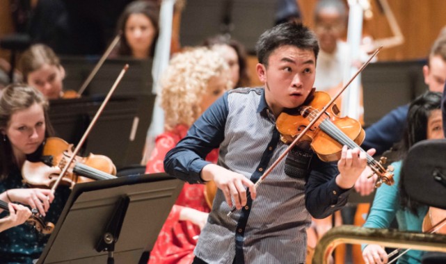 CSO'da Çinli Kemancı Ziyu He var…