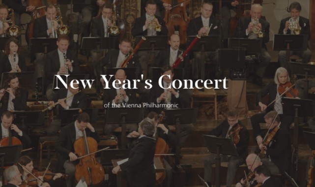 31 Aralık'ta CSO, 1 Ocak'da Viyana Filarmoni