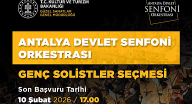 Antalya Senfoni'den Genç Müzikçilere Büyük Şans