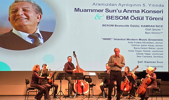 BESOM Ödülleri Süreyya’da Sahiplerine Sunuldu