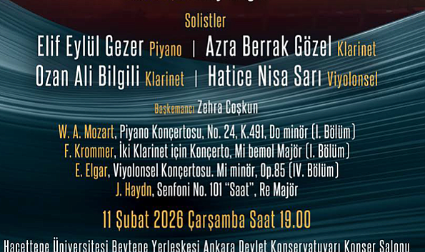 HGSO’dan Zengin Programlı Konser