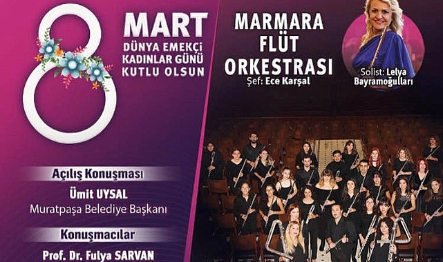 Antalya'da Kadınlar Günü Konserleri
