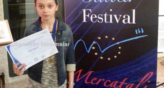 Aylin Çelik İtalya'da 13. Enrico Mercatali birincisi