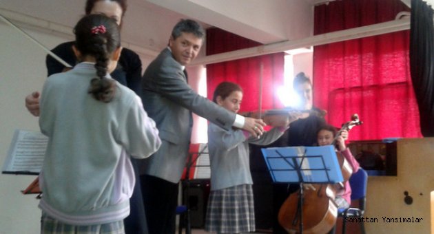 Köy ortaokulu çalgı yardımı bekliyor...