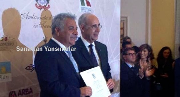 Ertuğ Korkmaz'a İtalyan liyakat nişanı
