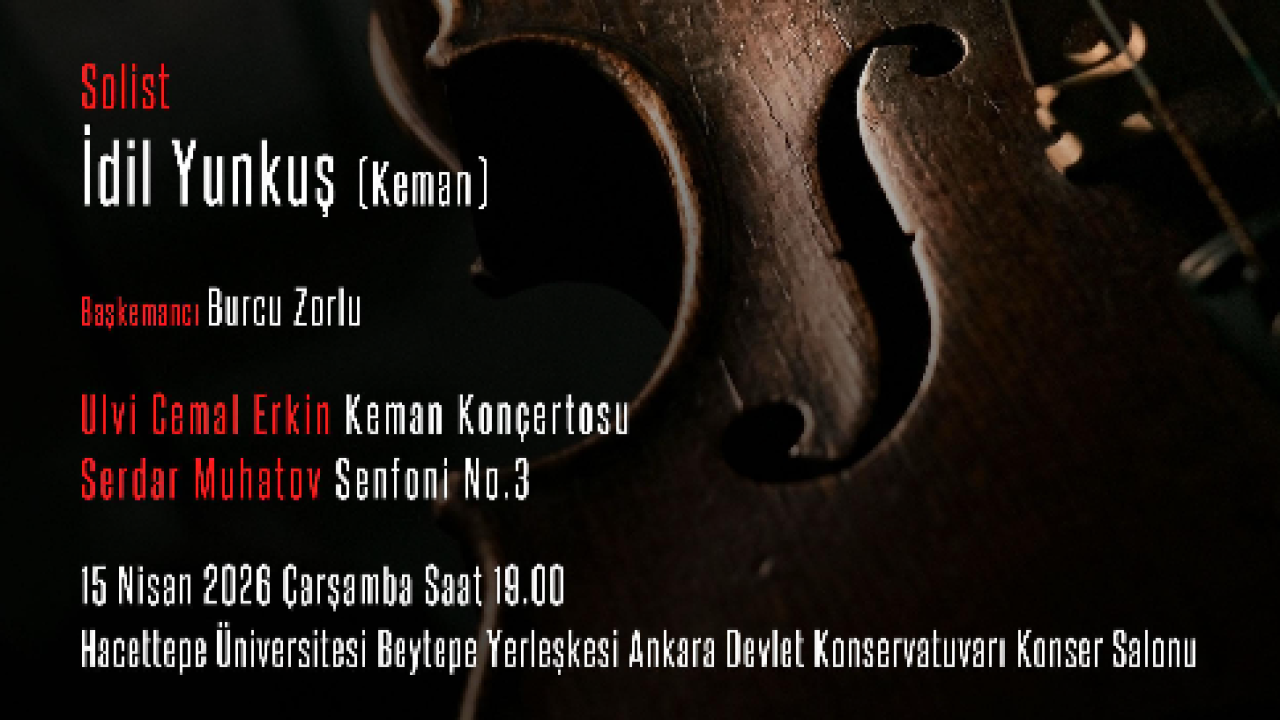 Erkin Konçerço çalacak