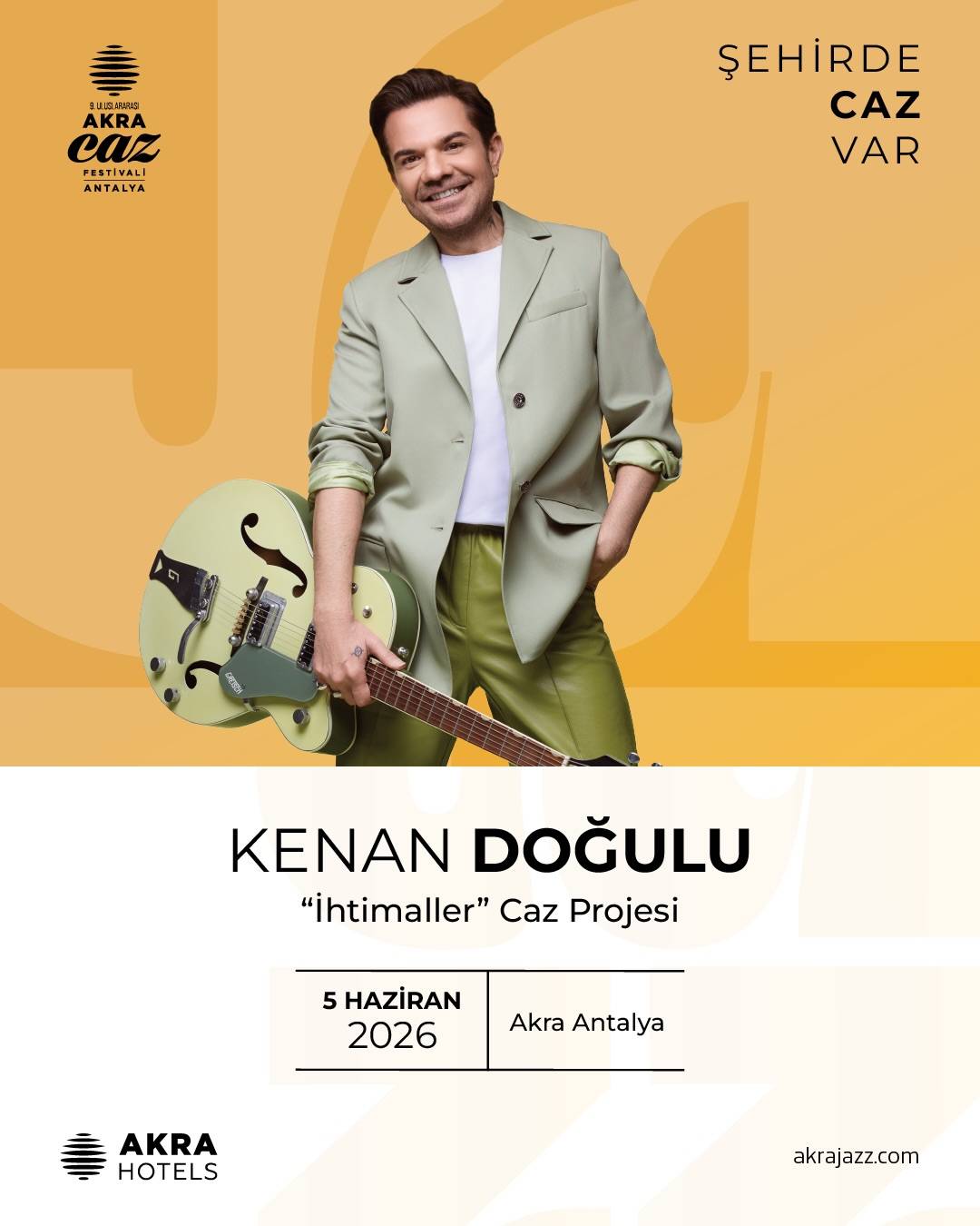 Antalya Akra Caz Festivali Dokuzuncu Yılında