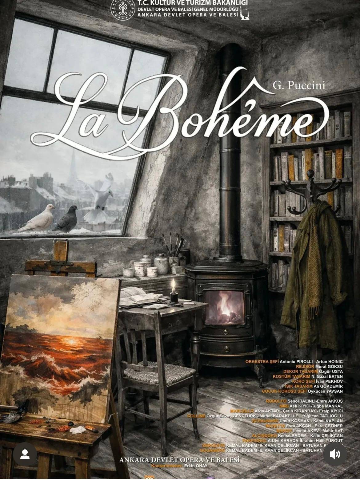 Paris’in La Boheme Ruhu Ankara’da